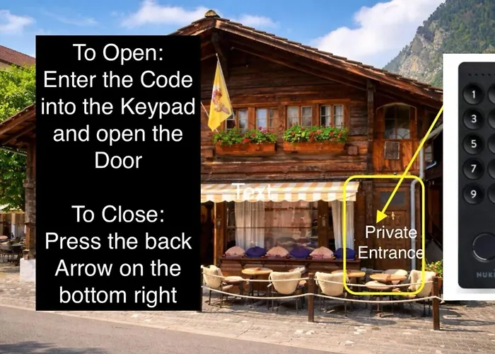 Historic 1673 2br Alpine Loft Interlaken *