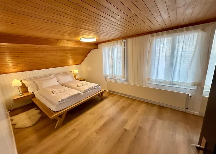 Apartman Historic 1673 2br Alpine Loft Interlaken Unterseen